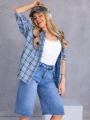 SPODENKI Jeansowe BERMUDY szerokie DITA - blue