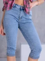 RYBACZKI Wyszczuplające PUSH-UP Jeansowe INDIRA - Blue