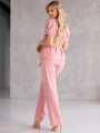 KOMPLET Wiązanie BUFIASTE Rękawy YANINA - puder