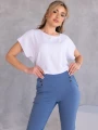 Spodnie GUZIKI Gumka Pas ALEXIS - jeans