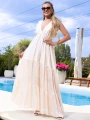 SUKIENKA Pasuje na Rozmiar S M L XL 2XL ANTEA - beige