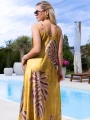 SUKIENKA Liście Pasuje na Rozmiar M L XL 2XL TULLIA - sunny