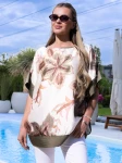 BLUZKA Pasuje na Rozmiary 2XL, 3XL, 4XL ARMIDA - green