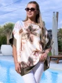 BLUZKA Kimono Pasuje na Rozmiary 2XL, 3XL, 4XL ARMIDA - green