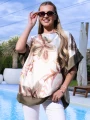 BLUZKA Kimono Pasuje na Rozmiary 2XL, 3XL, 4XL ARMIDA - green
