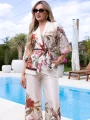 KOMPLET Kimono Pasuje na Rozmiary ANNELIE - Biel