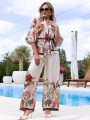 KOMPLET Kimono Pasuje na Rozmiary ANNELIE - Biel