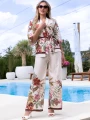 KOMPLET Kimono Pasuje na Rozmiary ANNELIE - Biel