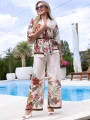 KOMPLET Kimono Pasuje na Rozmiary ANNELIE - Biel