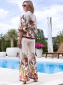 KOMPLET Kimono Pasuje na Rozmiary ANNELIE - Biel