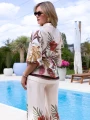 KOMPLET Kimono Pasuje na Rozmiary ANNELIE - Biel