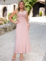 SUKIENKA Woda Pasuje na Rozmiary 36 38 40 VIOLA - Blush