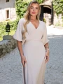 SUKIENKA Zakładki Pasuje na Rozmiary 36 38 40 ZOE - Beige