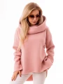 Bluza asymetryczna - pudrowa