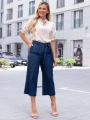Spodnie rybaczki culloty - navy