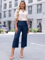 Spodnie rybaczki culloty - navy
