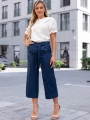Spodnie rybaczki culloty - navy