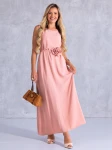 SUKIENKA Maxi RÓŻA Pasek CA-YA - Blush