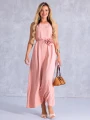 SUKIENKA Maxi RÓŻA Pasek CA-YA - Blush