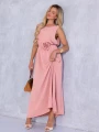 SUKIENKA Maxi RÓŻA Pasek CA-YA - Blush