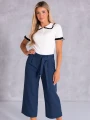 Spodnie rybaczki culloty - navy
