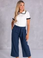 Spodnie rybaczki culloty - navy