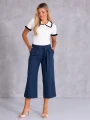 Spodnie rybaczki culloty - navy