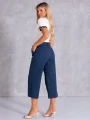 Spodnie rybaczki culloty - navy