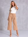 Spodnie rybaczki culloty - beige