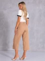 Spodnie rybaczki culloty - beige