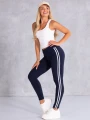 Spodnie dresowe legginsy - granatowe