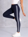 Spodnie dresowe legginsy - granatowe