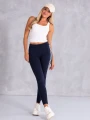 Spodnie dresowe legginsy - granatowe