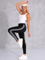 Spodnie dresowe legginsy - czarne