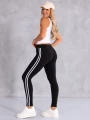 Spodnie dresowe legginsy - czarne