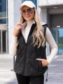 KAMIZELKA Bezrękawnik ZĄBKI Ściągacze ELLENA - Black