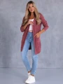 KARDIGAN Narzutka WZÓR Kulki TIFF-ANY - Blush