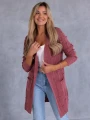 KARDIGAN Narzutka WZÓR Kulki TIFF-ANY - Blush