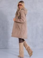 Kurtka parka z kapturem MACY - beige