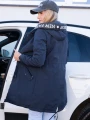 KURTKA Parka NAPISY Lamówka ROXY - Granat