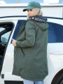 KURTKA Parka NAPISY Lamówka ROXY - Khaki