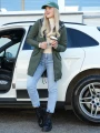 KURTKA Parka NAPISY Lamówka ROXY - Khaki