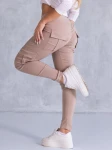 Spodnie bojówki "push-up" LARELLE - beż