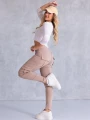 Spodnie bojówki "push-up" LARELLE - beż