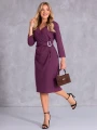 Elegancka SUKIENKA Z Ozdobą LESLIE - lawenda