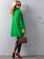 SWETER Tłoczenia GOLF Kieszenie DELILAH - kiwi
