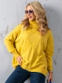SWETER Kłosy GOLF Zawieszka JUDY - cytryna