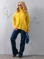 SWETER Kłosy GOLF Zawieszka JUDY - cytryna