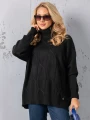 SWETER Kłosy GOLF Zawieszka JUDY - czarny