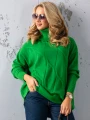 SWETER Kłosy GOLF Zawieszka JUDY - kiwi